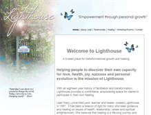 Tablet Screenshot of lighthousehealingcentre.com